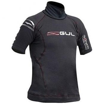 Gul Evotherm Flatlock Junior Short Sleeve Rash Guard 2017 - Black JL