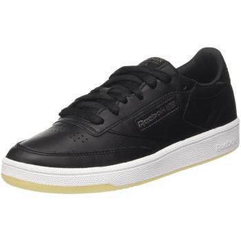 Reebok Club C 85 Lthr, Zapatillas de Gimnasia para Mujer, Negro