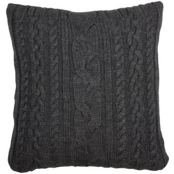 Cojín Lana Gris Oscuro Eightmood 45 x 45