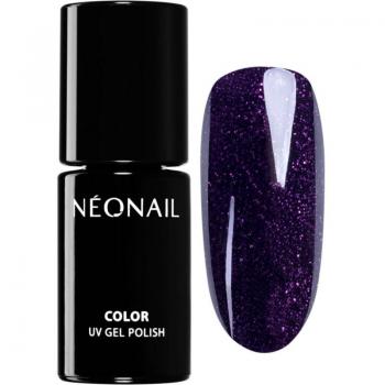NEONAIL Esmalte de Uñas UV Midnight Match 7.2ml - Sparkly Secret y NEONAIL Gel de Uñas UV Glow Temptation Rojo 7.2ml