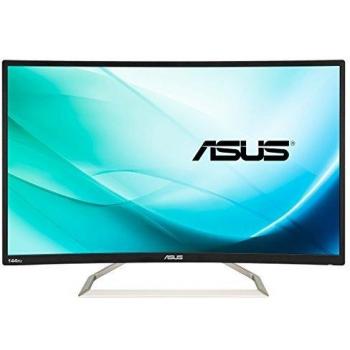 Monitor ASUS VA326H de 31.5 Full HD, Mate Negro, Curvo, para PC y Gaming