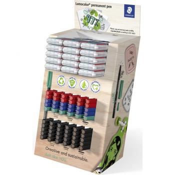 Rotulador Permanente Lumocolor Staedtler 60 Colores en Exposición