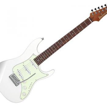 Ibanez LM1 Luna White Luca Mantovanelli Signature Electric Guitar with Case