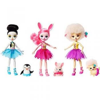 Enchantimals - Pack de 3 muñecas ballet -