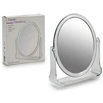 Espejo Berilo con Soporte Transparente - Elegancia y Funcionalidad para Tu Hogar
