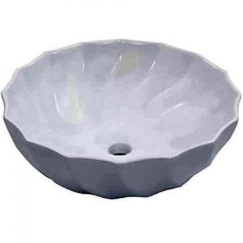 vidaXL Lavabo Sanitario Baño Servicio Fregadero Piezas de Fontanería Bricolaje Instalación Decoración Aseo Grifería Casa 46x17 cm Cerámica Blanco