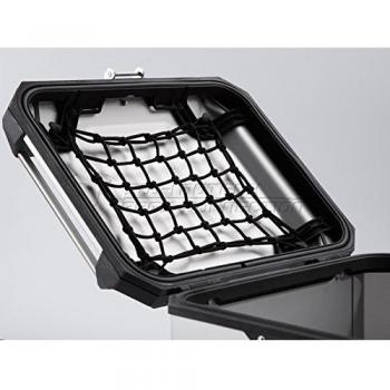 SW-MOTECH BC.ALK.00.732.10600/B Trax ADV Top Case Lid Net, Negro, Talla única