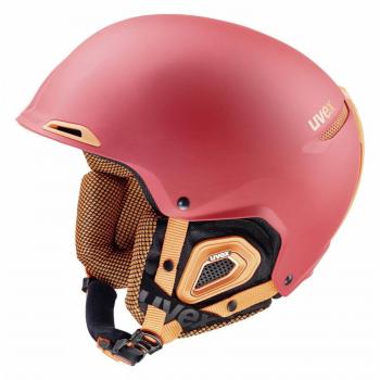 UVEX JAKK+ - Casco para esquiar, invierno, hombre, color red-orange mat, tamaño 59