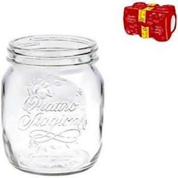 Vaso de vidrio Quattro Stagioni 700 ml - Set de 6 piezas