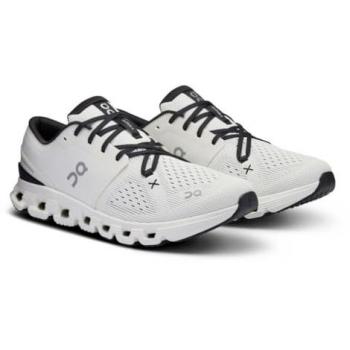 On Cloud X 4 Men's Neutral Running Shoes - Comfort Sneakers in Ivory Black