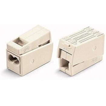 WAGO 224-112 Bloque de terminales enchufable, 1 vía, 300 V, 20 A, 18 AWG, 16 AWG