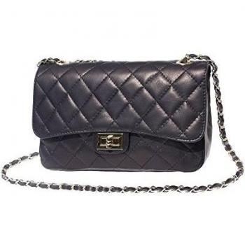 chiccharming - Bolso al hombro para mujer azul azul marino talla única