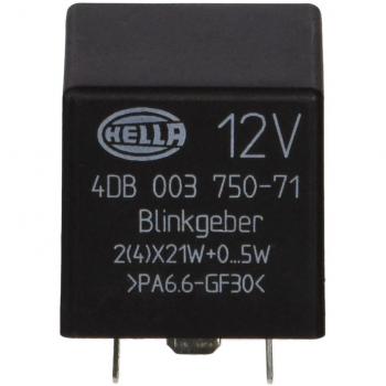 HELLA 4DB 003 750-711 Relé de intermitencia, 12V, electrónico