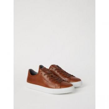 Björn Borg Men's Leather Sneaker Sl100 Brown, Size 42