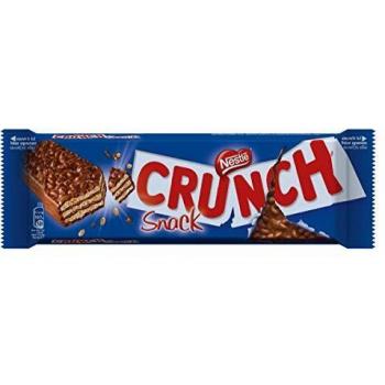 NESTLÉ Snack Crunch Barrita - Paquete 28 x 37 gr - Total: 1 kg