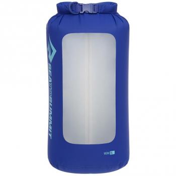 Sea to Summit Lightweight Dry Bag View 8L - Surf Blue - One Size - Nylon/Hypalon/Stainless Steel