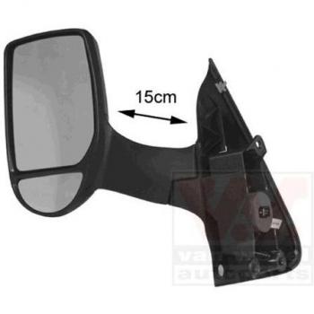 Espejo retrovisor VAN WEZEL 1985817U, tipo: espejo retrovisor para automóvil, características: diseño específico para vehículos, fácil instalación, ajuste manual, fabricado con materiales de alta calidad, cumple con estándares de seguridad y