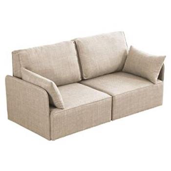 Sofá Modular Personalizable Craft 2 Plazas Color Beige - Home Heavenly
