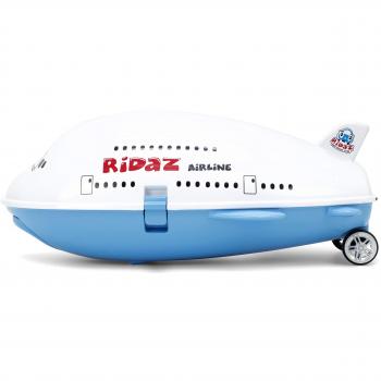 Ridaz Avión Equipaje Infantil 55 cm, 45 litros, Blanca