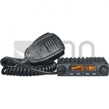 Transceptor Albrecht AE6110 VOX 27Mhz, 400 Canales, 4W AM/FM, con Función VOX y Pantalla LED para Vehículo