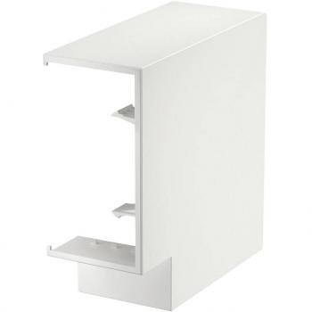 Rehau SIGNA BASE Flat Angle 70x130, RAL9010 Pure White Wireway Connector