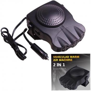 Calefactor Ventilador, calefacción Auto encendedor de cigarrillos 12 V/150 W 2 in1 de