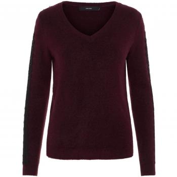 Vero Moda 10206727 suéter Mujer Bordeau S