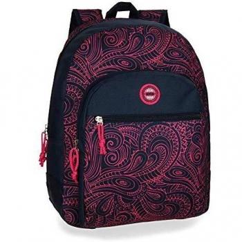 Movom Paisley Mochila Escolar Multicolor 33x44x13,5 cms Poliéster 19.6L