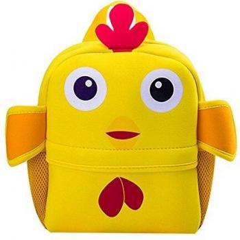 Mochila Infantil para Niños Primaria Pequeña Guardería Mochila Preescolar para Niños de 2-5 Años Dibujo de Animal Lindo