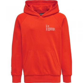 Hummel Kids Hoodie Sweatshirt - Unisex, Red, Size 16 Years