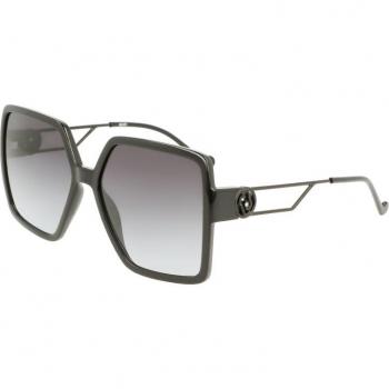 Liu Jo LJ763SR Col. 001 Women's Square Sunglasses Black Size 58