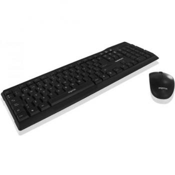 Approx appKBWSAKIT RF inalámbrico QWERTY Negro - Teclado