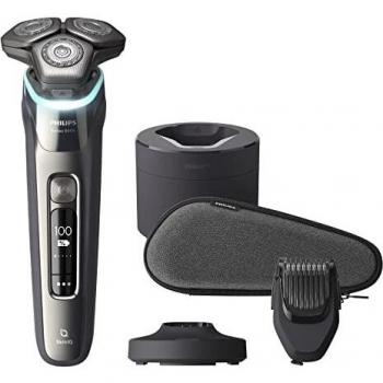 Afeitadora eléctrica Wet and Dry Shaver Series 9000 de Philips con SkinIQ
