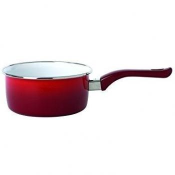Menastyl Cuisson 2011015 cacerola de aluminio, de chile rojo, 29 x 14 x 6 cm