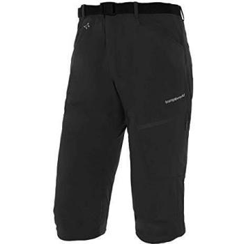 TRANGO Pant. Pirata QUERALT Pantalón Deportivo, Negro, S para Hombre