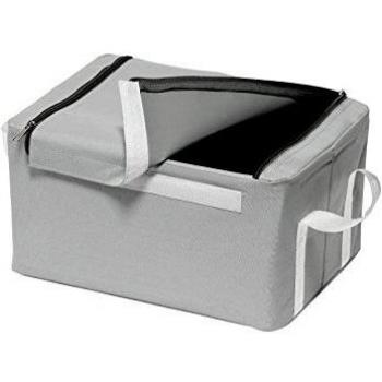 Premier Housewares - Caja de almacenaje plegable con asas