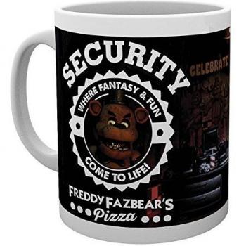 GB Eye LTD, Five Nights at Freddys, Seguridad, Taza