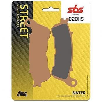 Pastillas de Freno Sinterizadas SBS 828HS para Eje Delantero