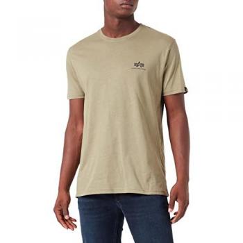 Alpha Industries Olive Black Backprint T-Shirt XL