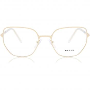 Prada PR 60WV ZVN1O1 Lentes Recetados para Mujer Dorados