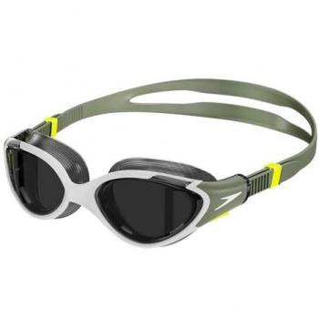Gafas de natación Speedo Biofuse 2.0 verdes con lentes polarizados negras para mujer
