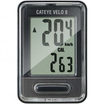 CatEye Negro COMPUTADORA Velo 9, Adultos Unisex, Medio