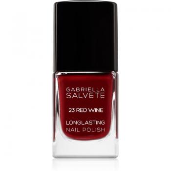 Gabriella Salvete Longlasting Enamel Long-lasting Nail Polish with High Gloss Effect Shade 23 Red Wine 11 ml