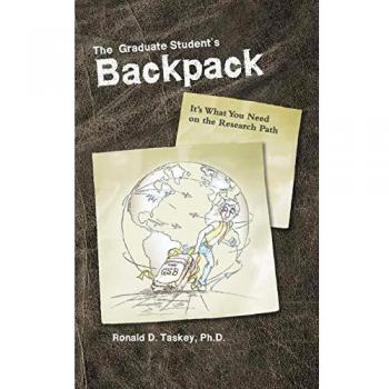 Graduate students backpack asa cssa and sssa books