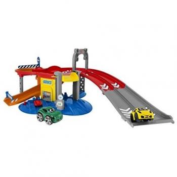 Chicco- Big & Small Véhicule Miniature - Garage, Color Blanc, Azul