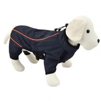 Nayeco Impermeable con Forro Polar Tormenta Perfecta para Perros - Chubasquero de 45 cm