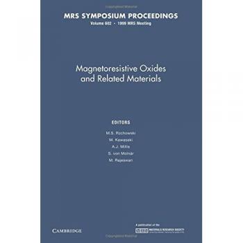 Óxidos Magnetorresistivos y Materiales Relacionados: Volumen 602 (Actas de MRS)