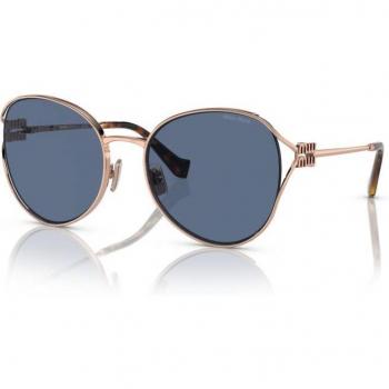Miu Miu MU53YS ZVF1V1 Women's Sunglasses Rose Gold Size 58 Panthos