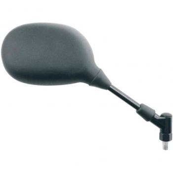 Espejo retrovisor derecho para Yamaha YBR 250, modelo PT10527, color plata, código de producto 8430525105270