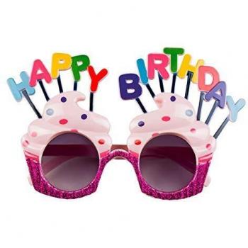 Boland - Gafas de fiesta para adultos, de plástico, divertidas, sin graduación, gafas de sol, fiesta de mal gusto, fiesta de lemas, carnaval
